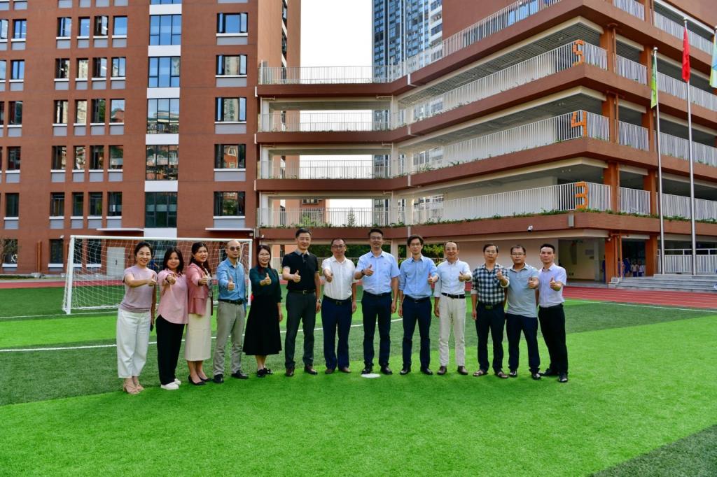 深圳市松泉实验学校迎来怀集跟岗锻炼教师团队一行学习交流