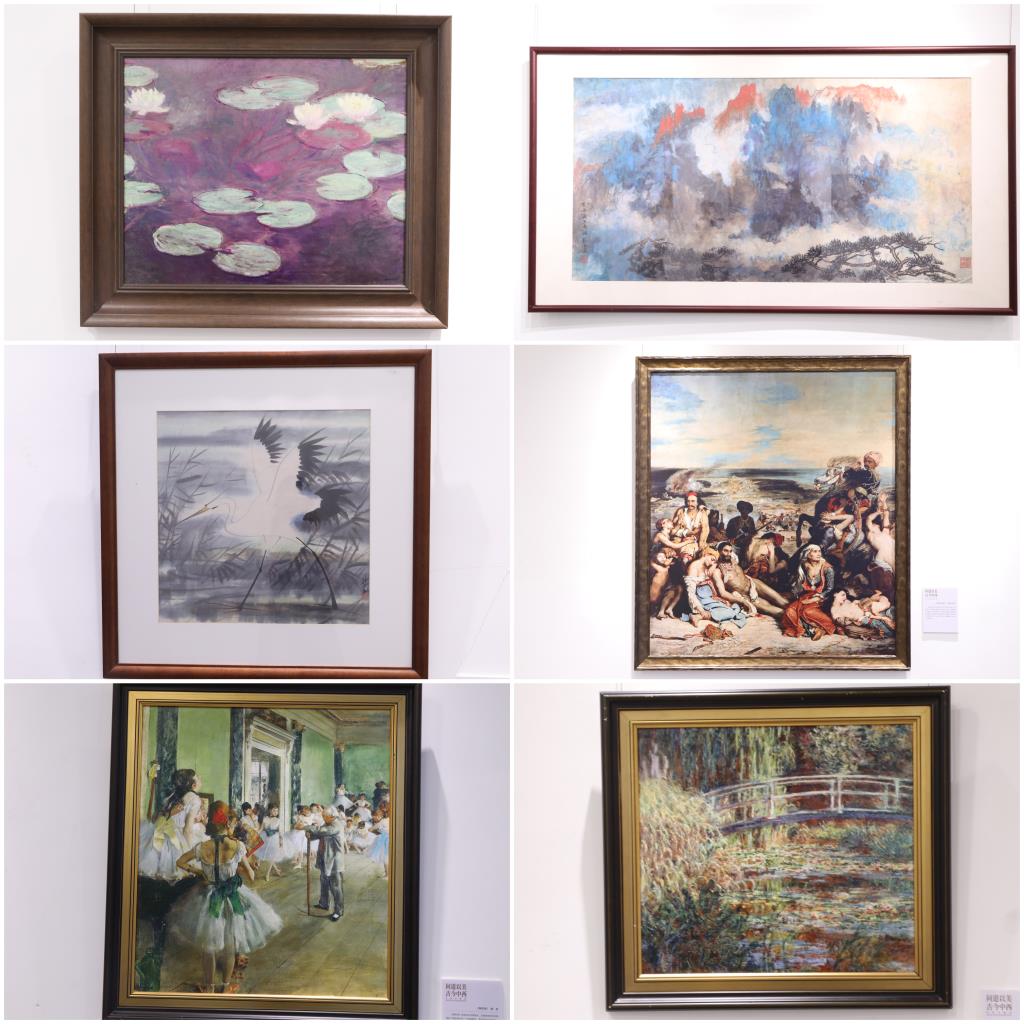 布心中学举办“问道以美· 古今中西”主题展览