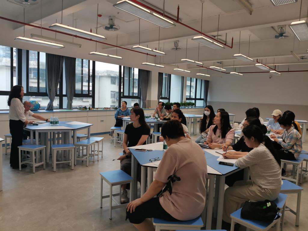 深圳市水库小学开展期中年级教学研讨活动