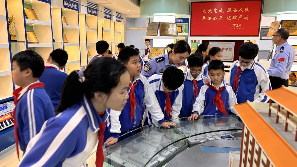 深圳市南湖小学开展“行走的思政课”暨主题党日活动