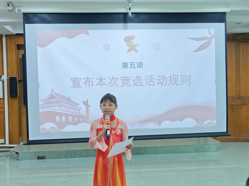 深圳市洪湖小学2024-2025学年少先队大队委换届竞选活动