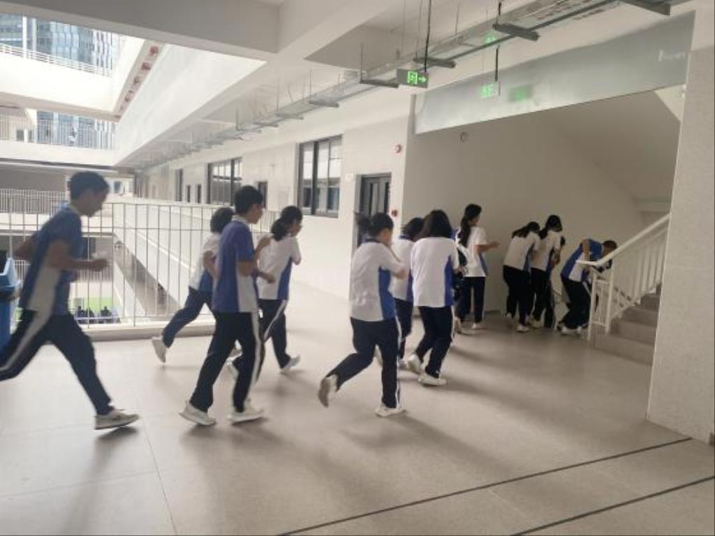 2024-2025学年第一学期红桂中学消防疏散演练