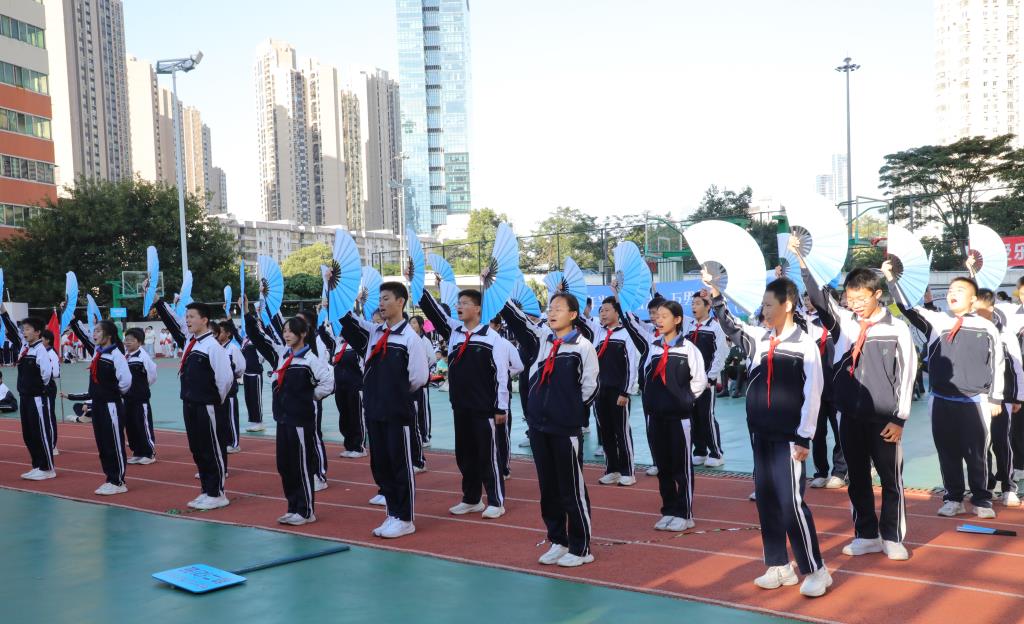 深圳市罗湖区滨河实验中学校运会超燃来袭