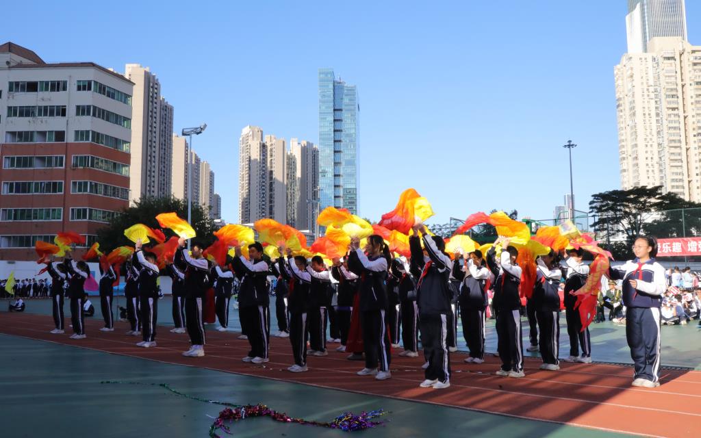 深圳市罗湖区滨河实验中学校运会超燃来袭