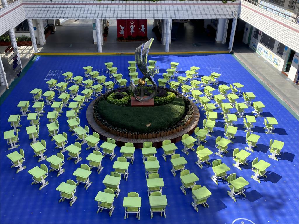 深圳市笋岗小学阅读节之百人硬笔书法比赛纪实