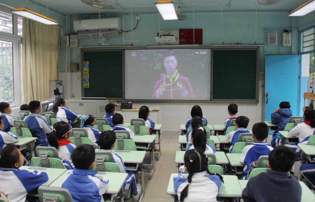 国乒骄傲，龙马精神 ——南湖小学开展校长课堂第十五讲