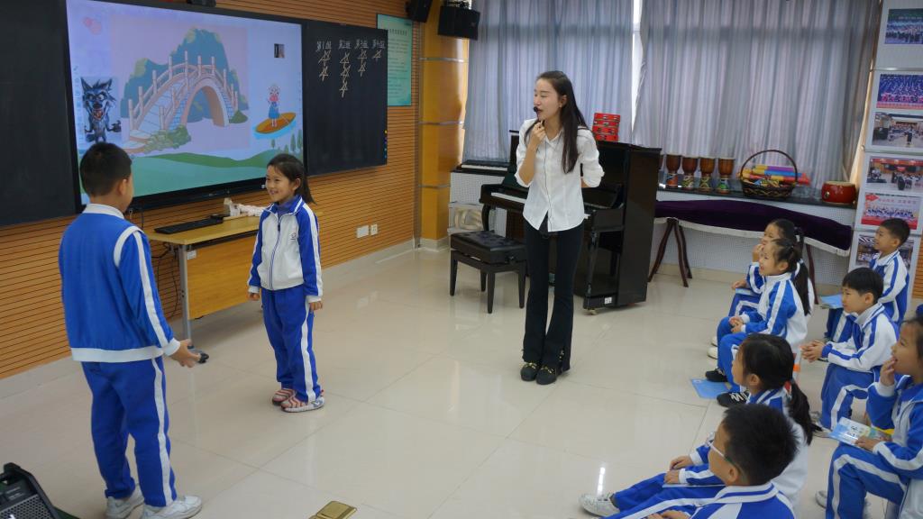 深圳市南湖小学引领三校结对音乐教育教研活动