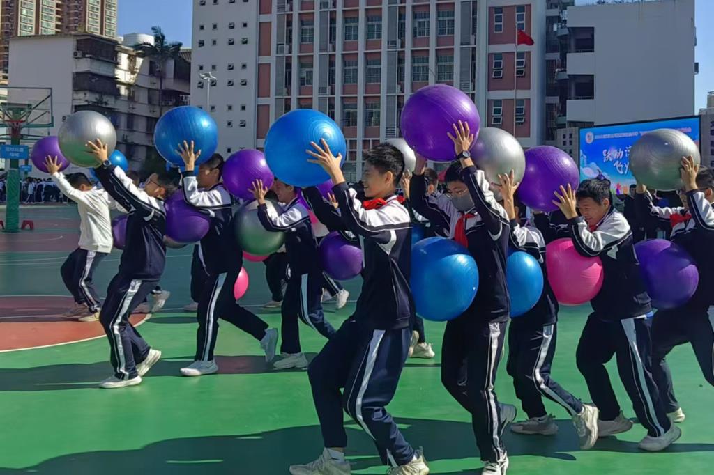 滨实精神绽放，青春活力飞扬