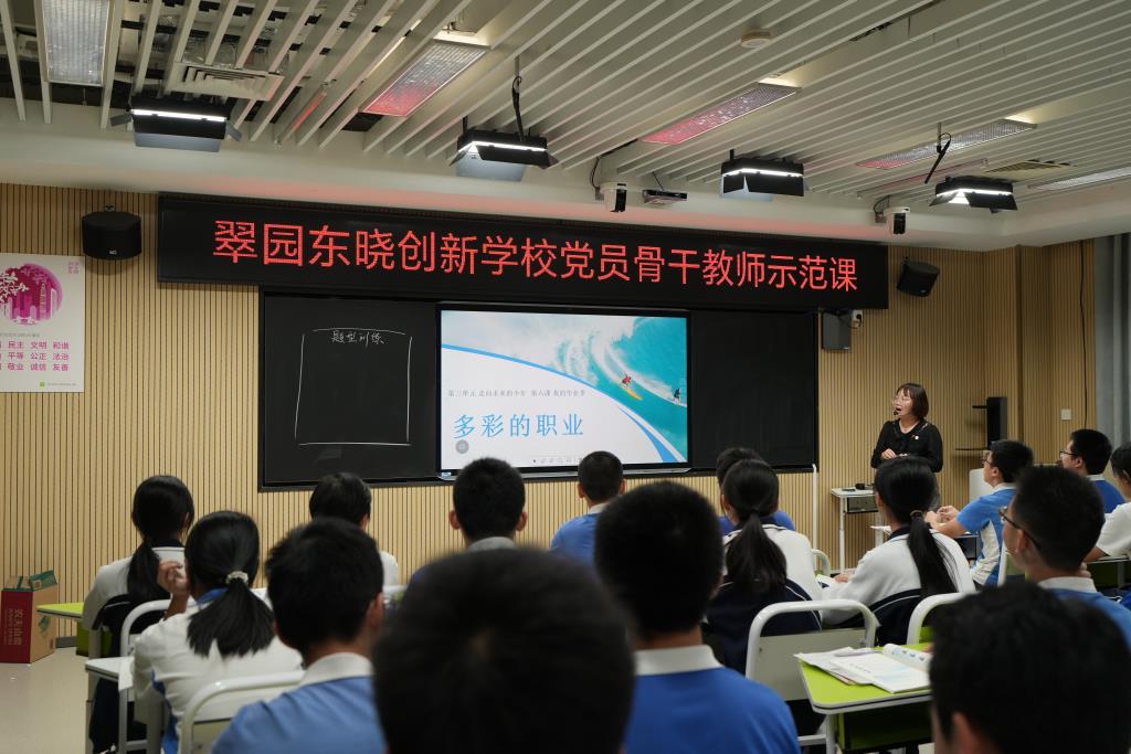 党员骨干教师示范课