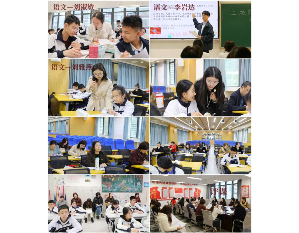 布心中学2025年新教师过关考核视导活动——语文学科
