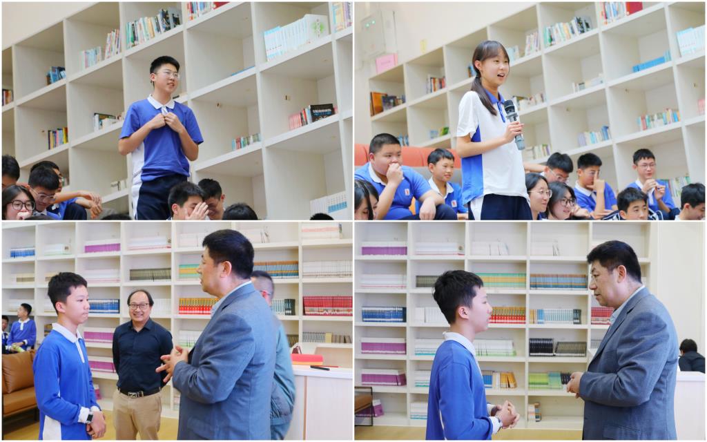 教授与学生互动