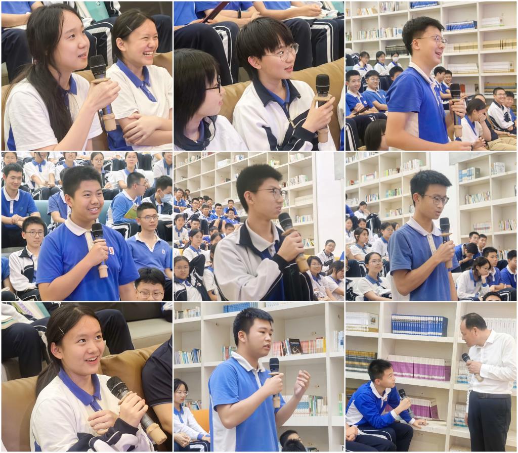 现场同学们各持己见