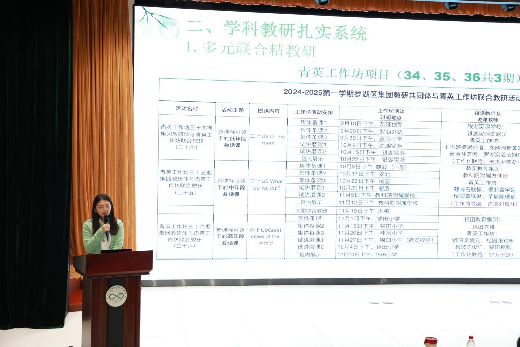罗湖区小学英语新学期工作解读会