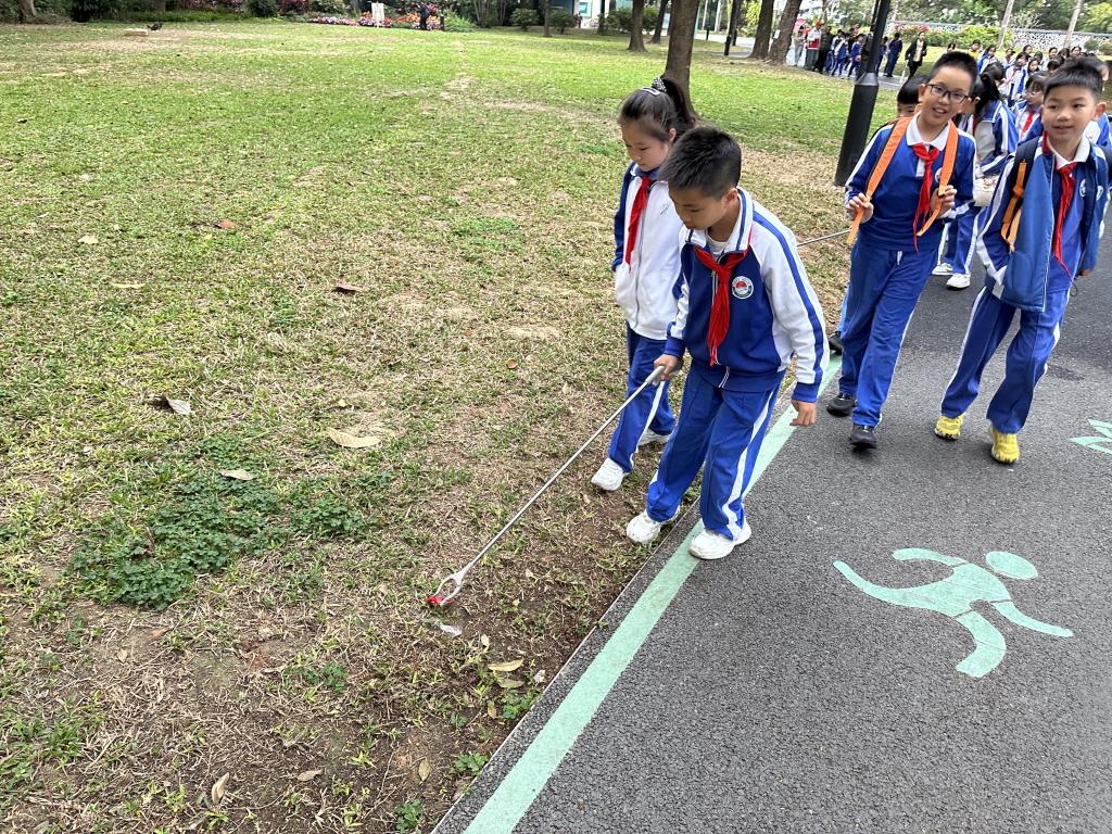 深圳市水库小学开展“每周半天计划”校外实践足迹课程