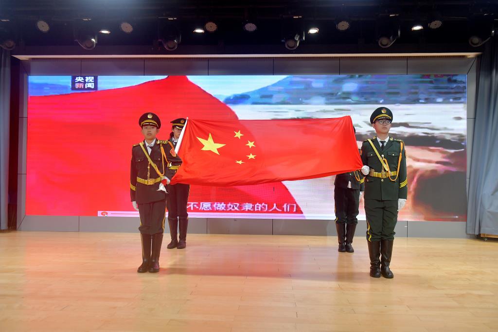 深圳市翠北实验小学第八周升旗仪式