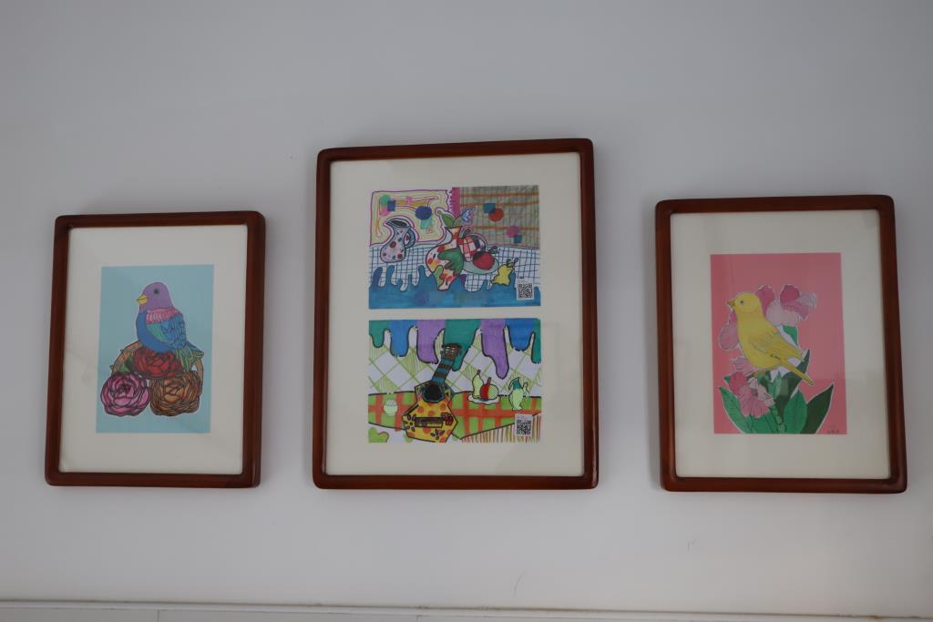 当走廊变身画廊：深圳市向西小学开展校园美育实践活动