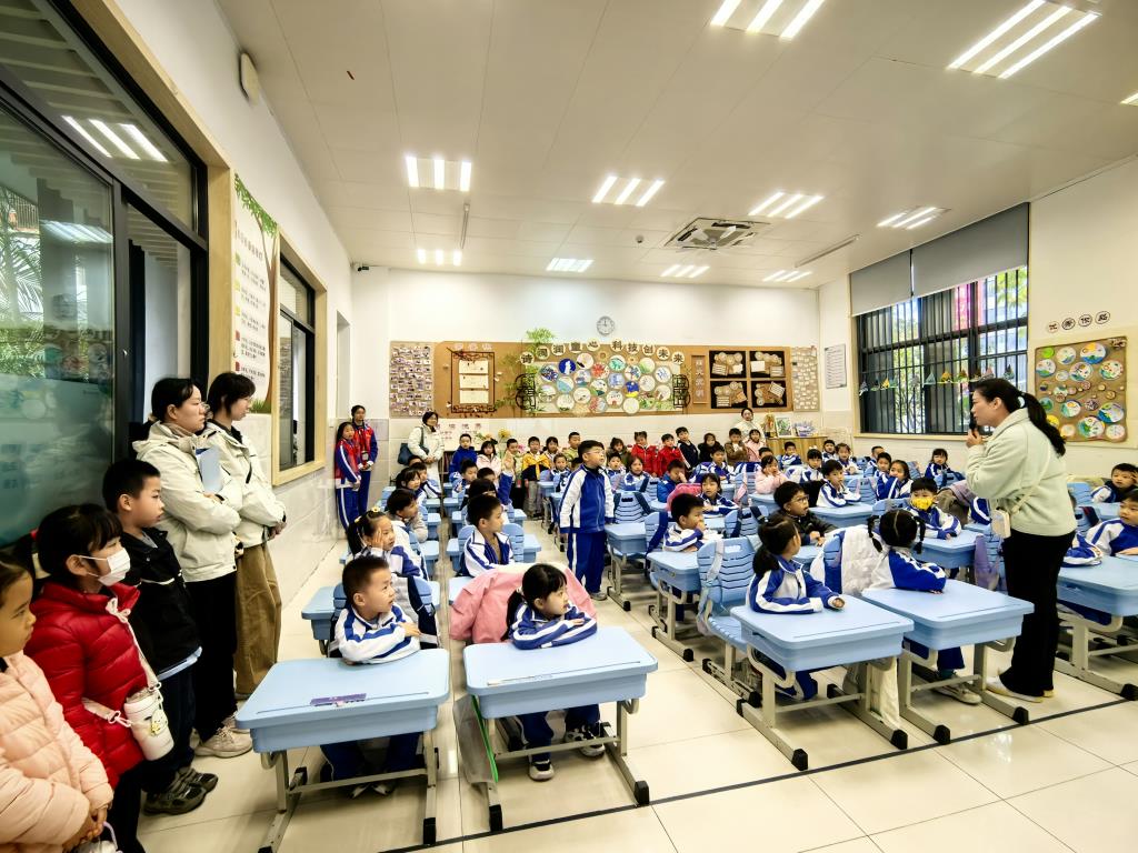 翠北实验小学开展幼小衔接活动