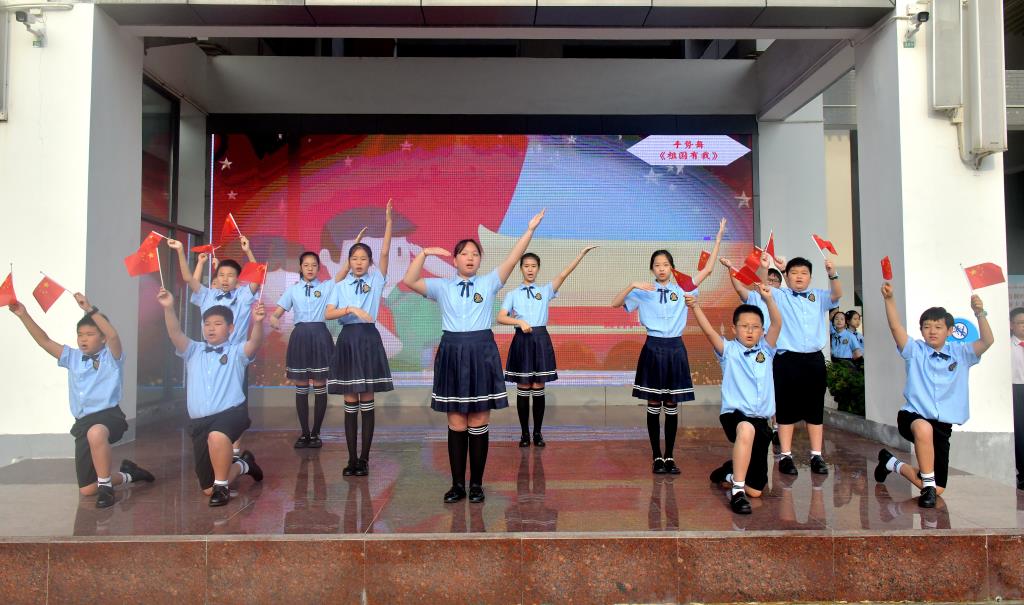 深圳市翠北实验小学第九周升旗仪式