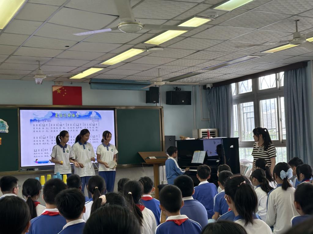 罗湖区音乐科组第二十一期结对研课活动在深圳市洪湖小学顺利举行
