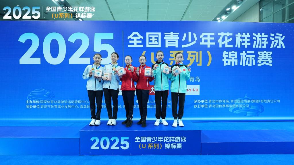 周思晨、周思雅在全国花游青少年锦标赛勇夺双料冠军