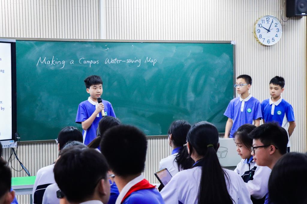 节水地图“绘”出项目式学习英语新课堂