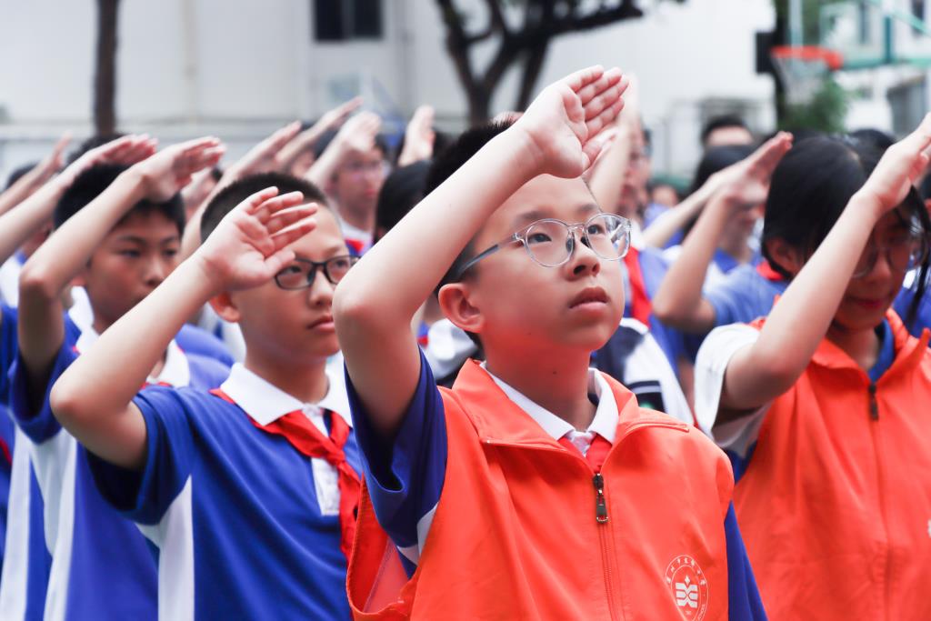 翠园文锦中学举行纪念五四运动106周年主题活动暨励志教育