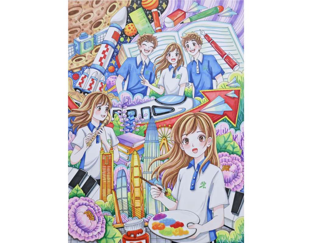 桂园中学“双节”主题活动学生优秀作品精彩展播