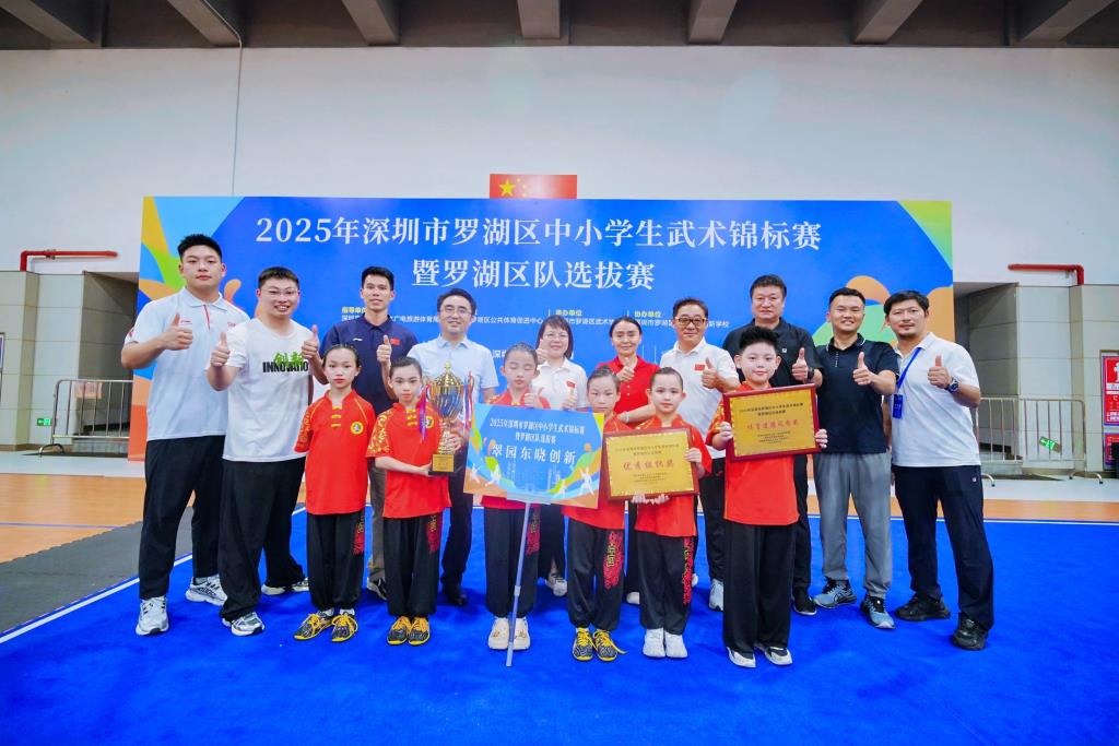 罗湖区中小学生武术锦标赛一等奖