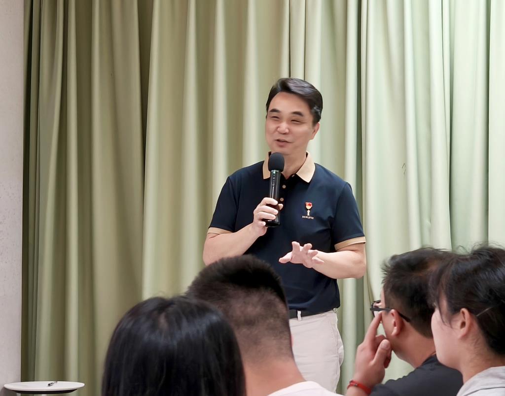 孔书记发言