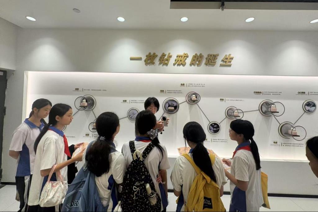 到罗湖水贝珠宝城实践