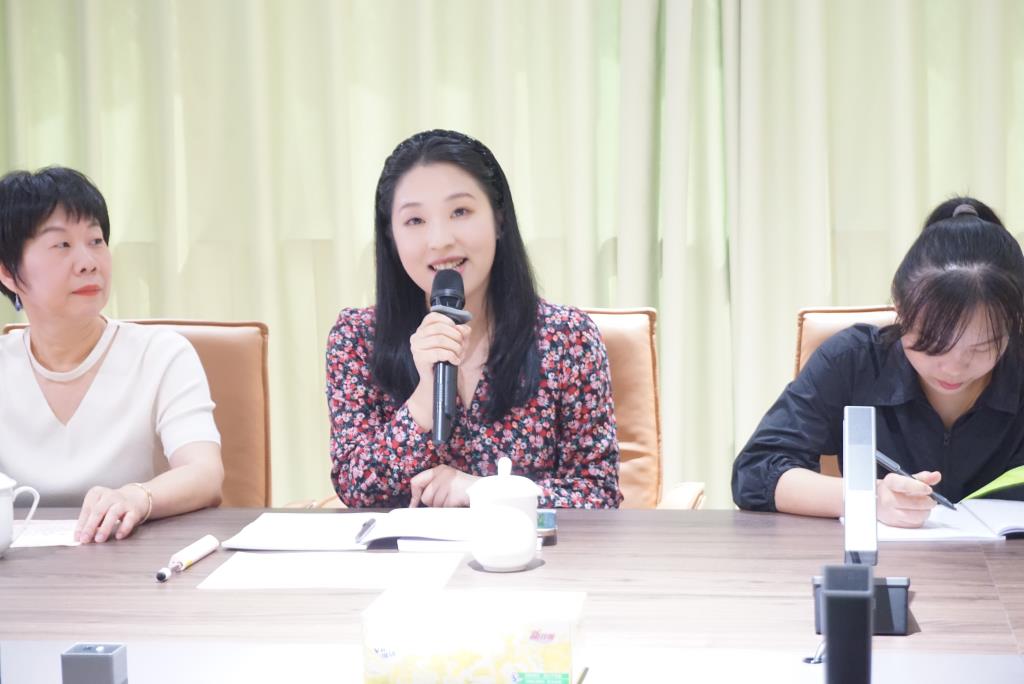 游秋婷科组长的接棒发言