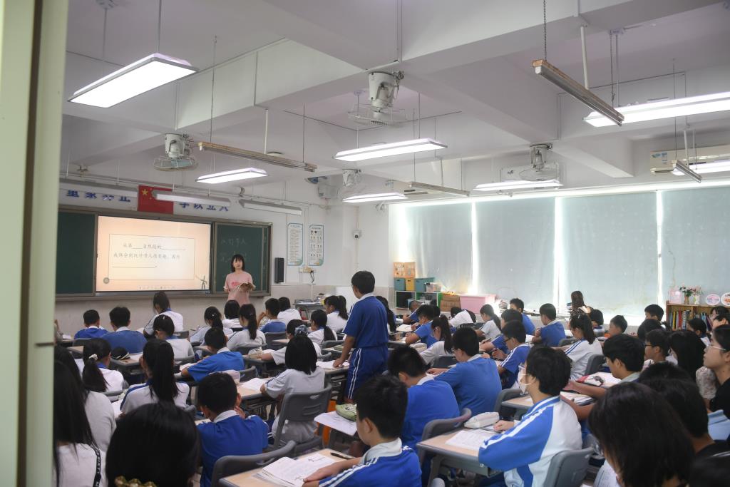 桂园教育集团开展中小学贯通一体化教学教研活动
