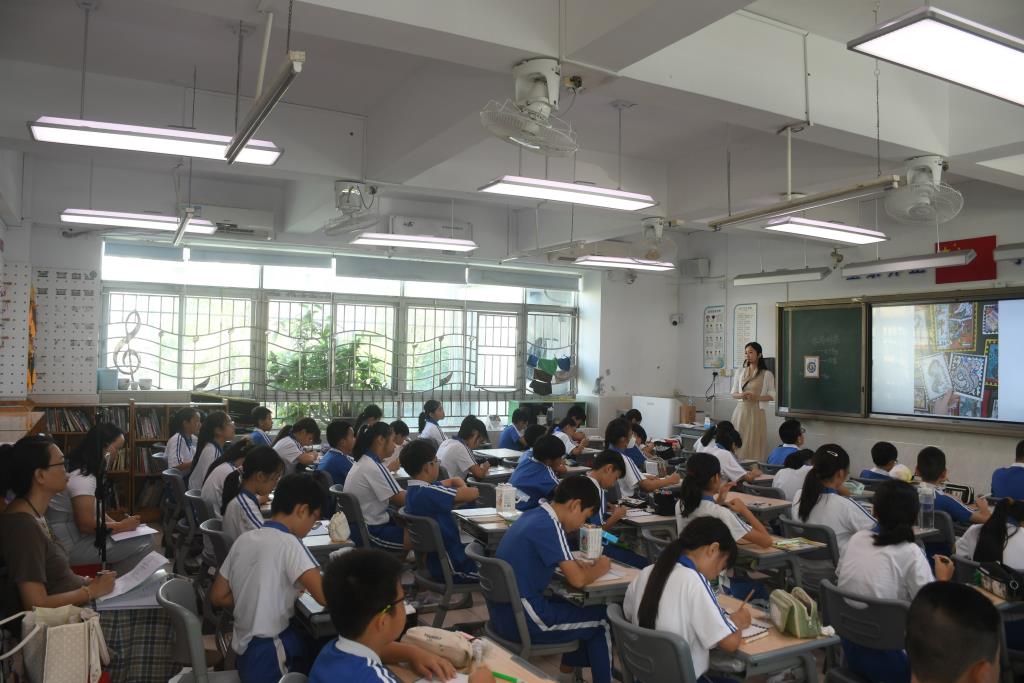桂园教育集团开展中小学贯通一体化教学教研活动
