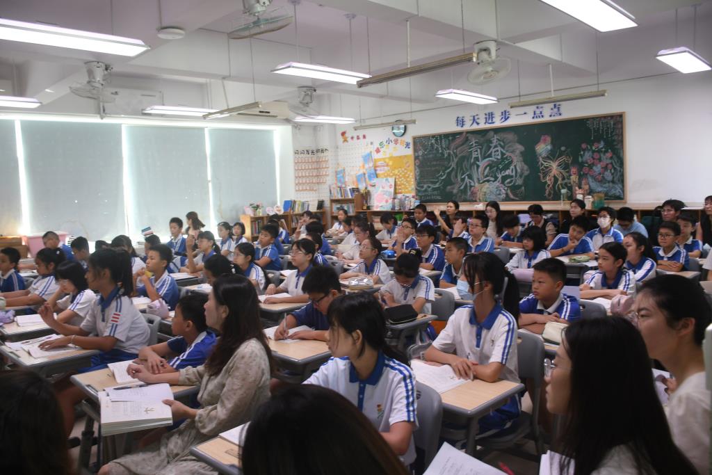 桂园教育集团开展中小学贯通一体化教学教研活动