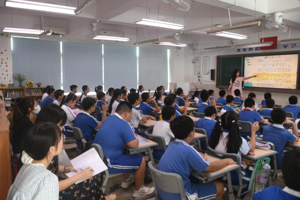 桂园教育集团开展中小学贯通一体化教学教研活动