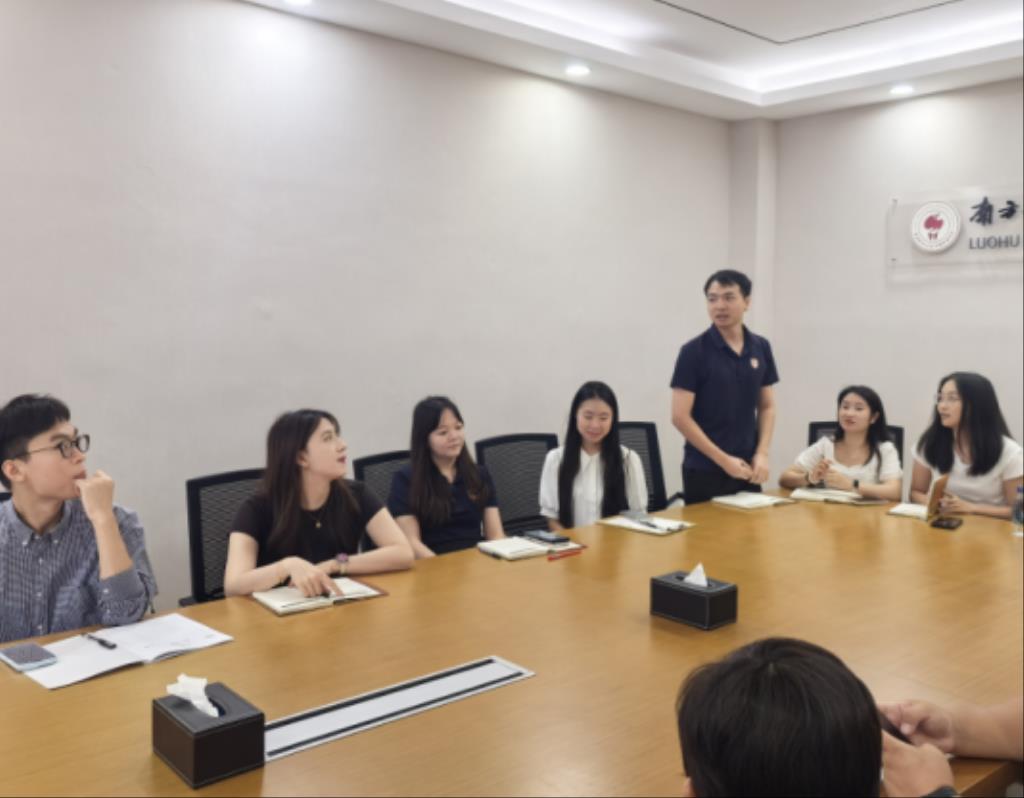 青年教师发言
