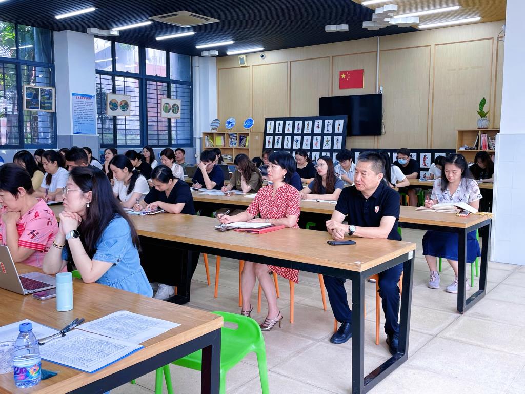 听课现场