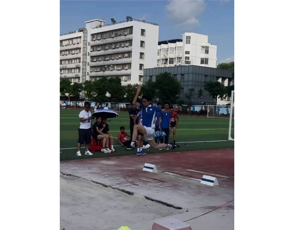 我校运动健儿