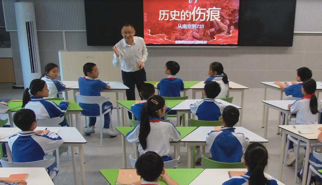 深圳市莲南教育集团安芳小学开展校长思政课