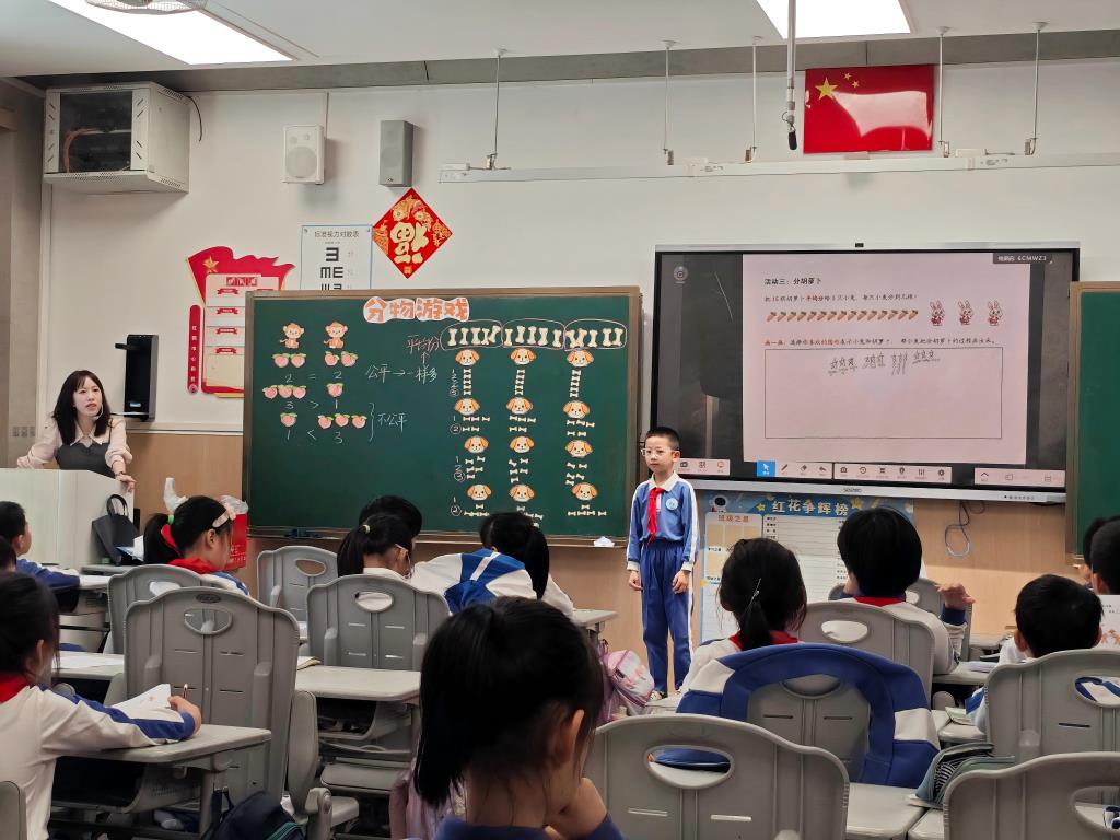 罗湖外语小学高质量完成区“百人听千课”教学视导活动