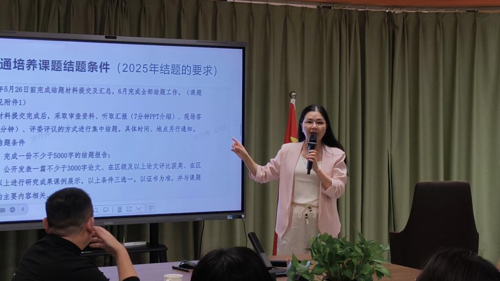 戴主任发言