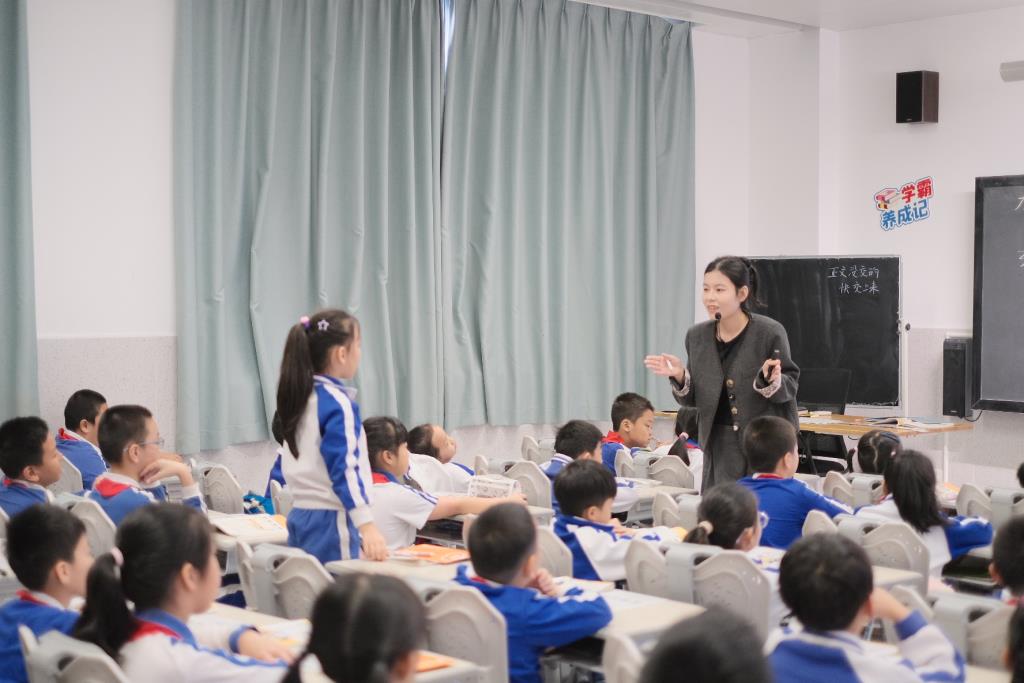 数学课现场