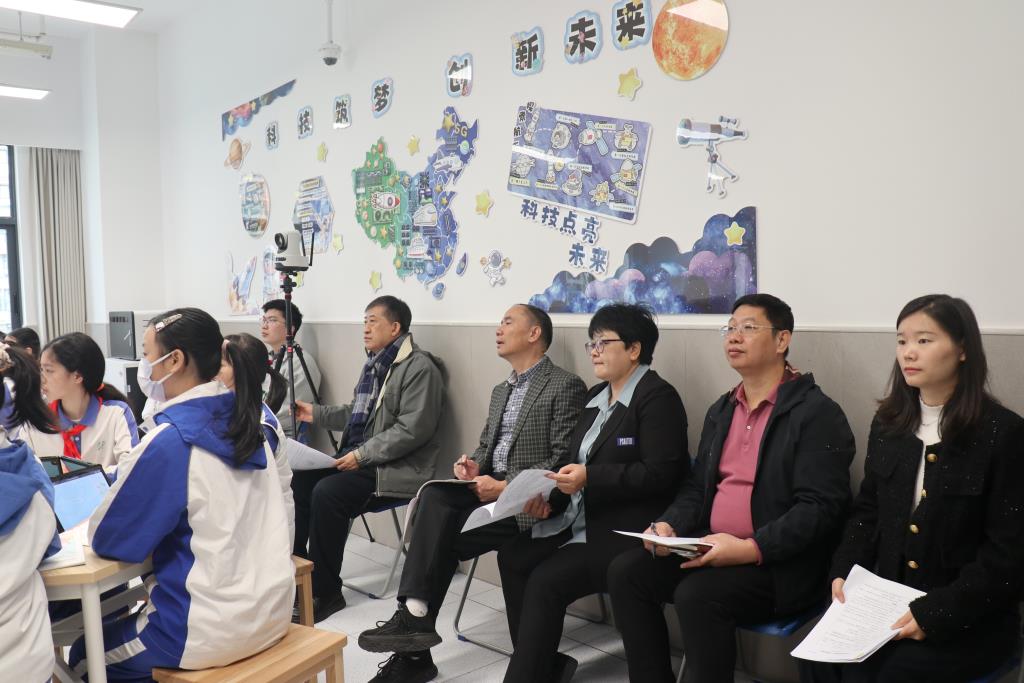 专家听课现场