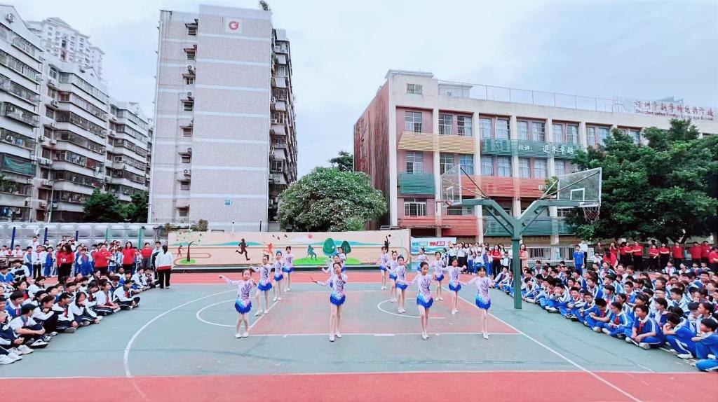 6.校啦啦操表演