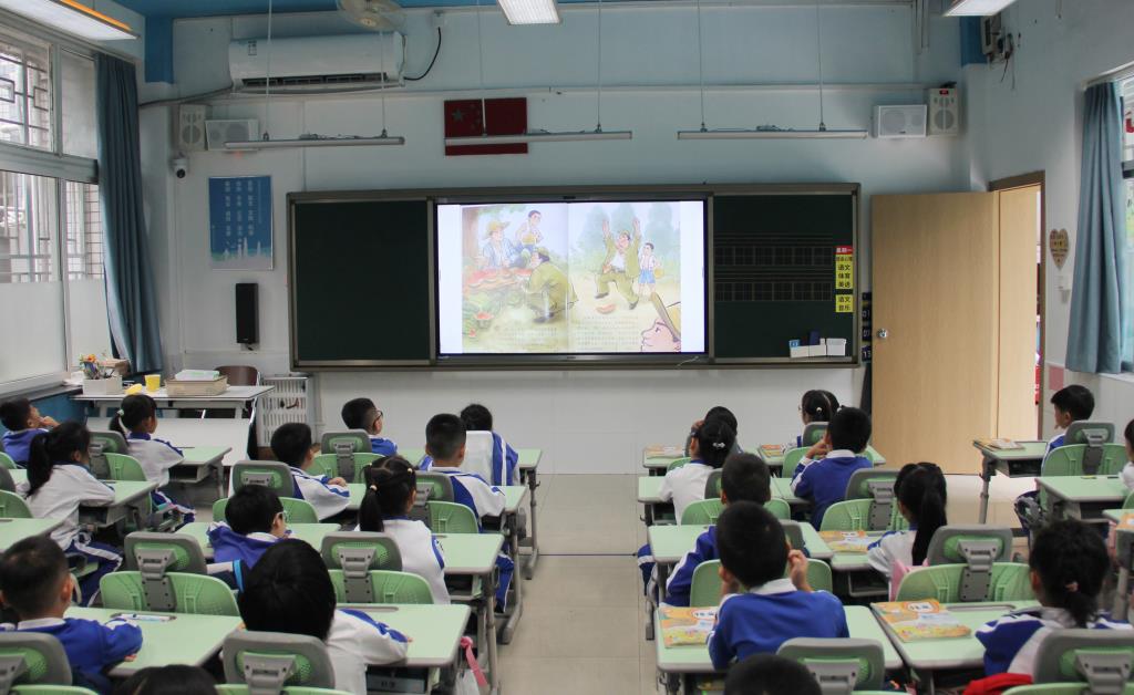 深圳市南湖小学开展红色主题阅读推广活动