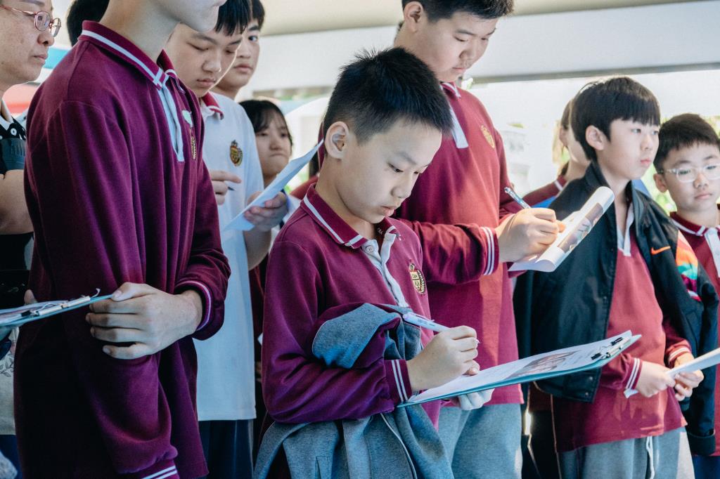 华美外国语学校粤海水务研学解锁 “治水密码”
