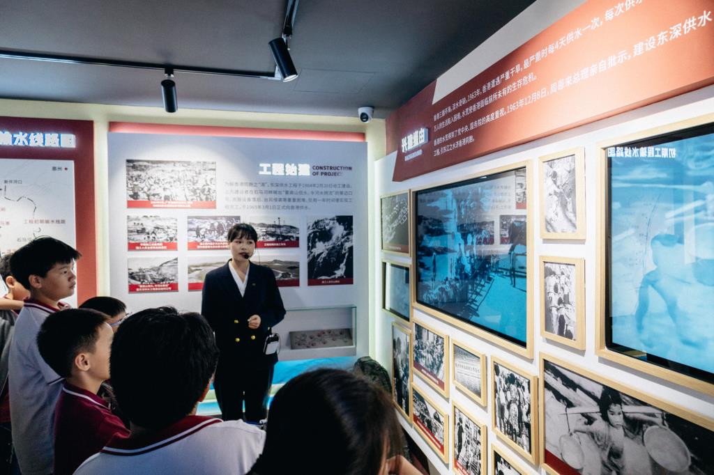 华美外国语学校粤海水务研学解锁 “治水密码”