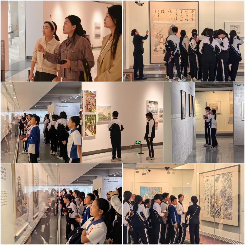 布心中学“亦师亦友”结对帮扶系列活动之“红色血脉”思政课