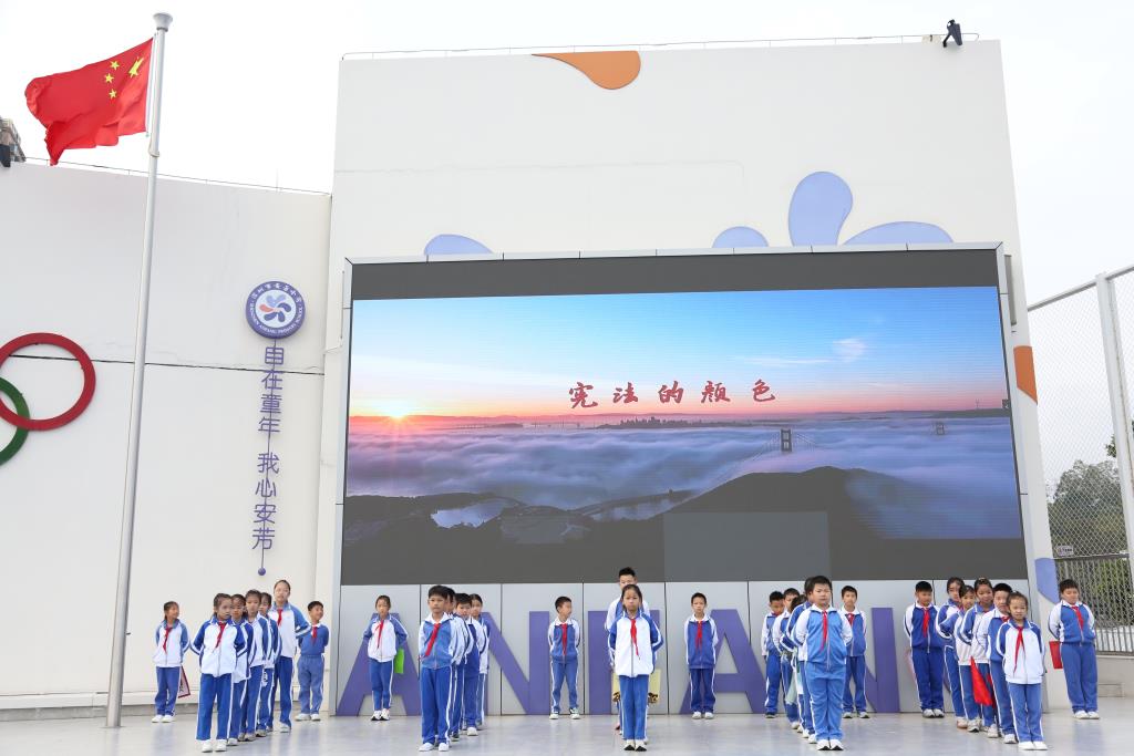 深圳市莲南教育集团安芳小学开展“宪法宣传周”系列活动