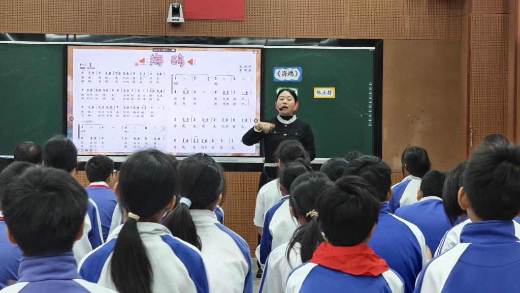 华英学校 高国颖老师执教《海鸥》